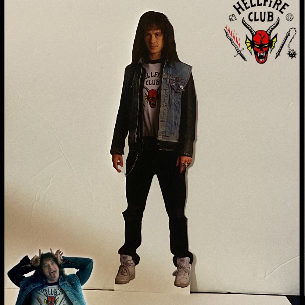 Stranger Things Eddie Munson Cardboard Cutout